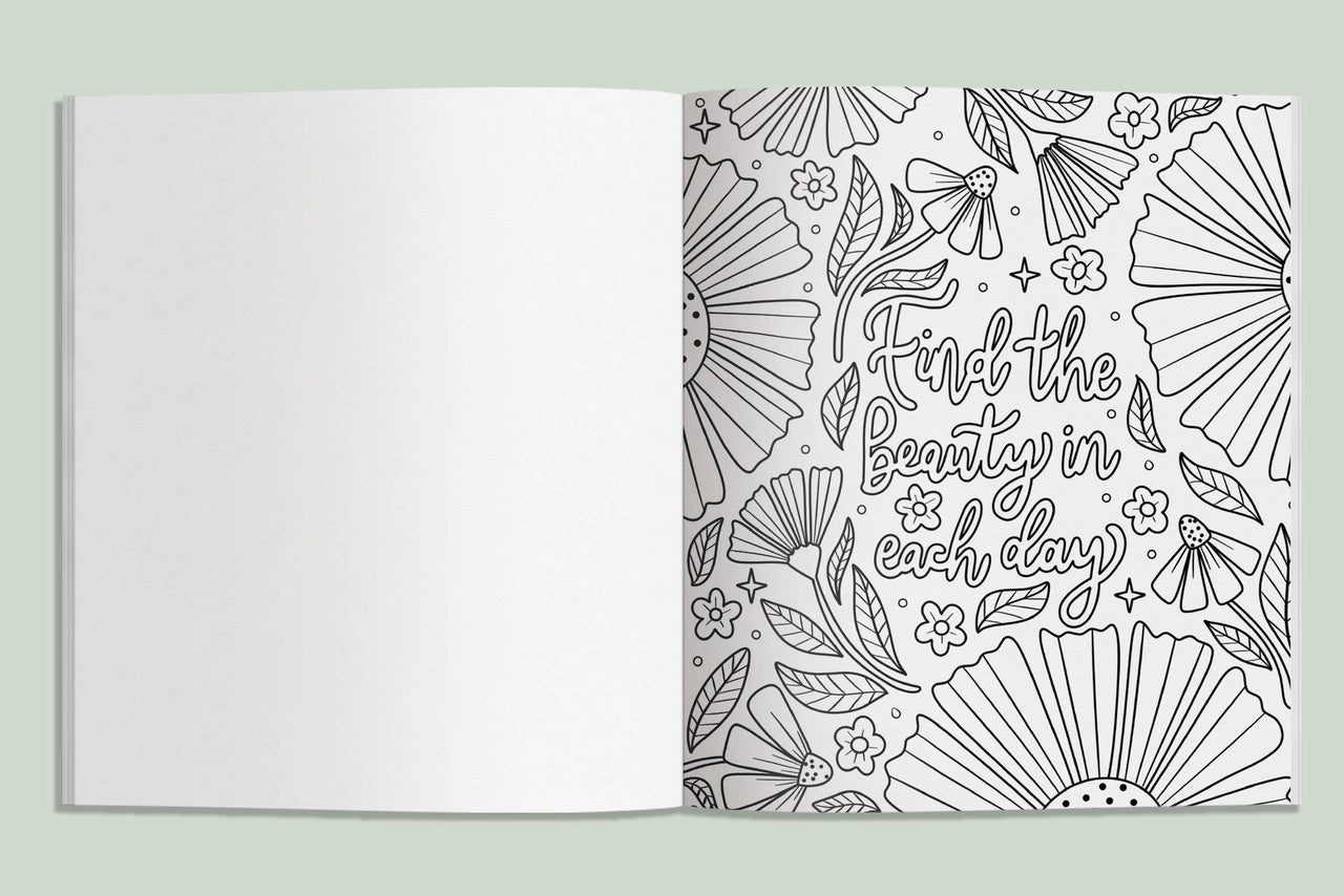 Embrace the Beauty: An Adult Coloring Book