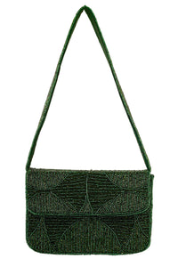 Thumbnail for Evergreen Luxe Beaded Purse
