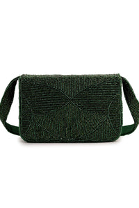 Thumbnail for Evergreen Luxe Beaded Purse