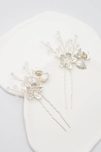 Thumbnail for Everly Crystal Hair Pins