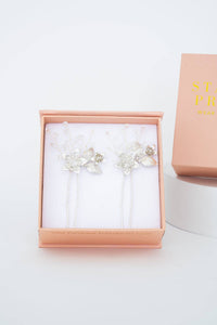 Thumbnail for Everly Crystal Hair Pins