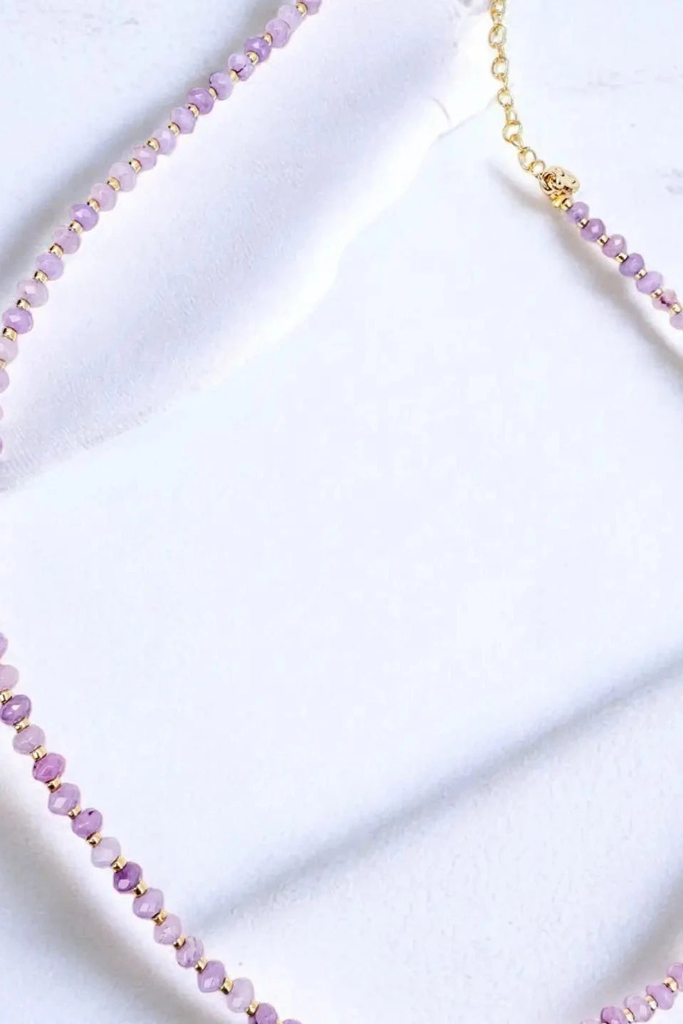 Faceted Stone Necklace