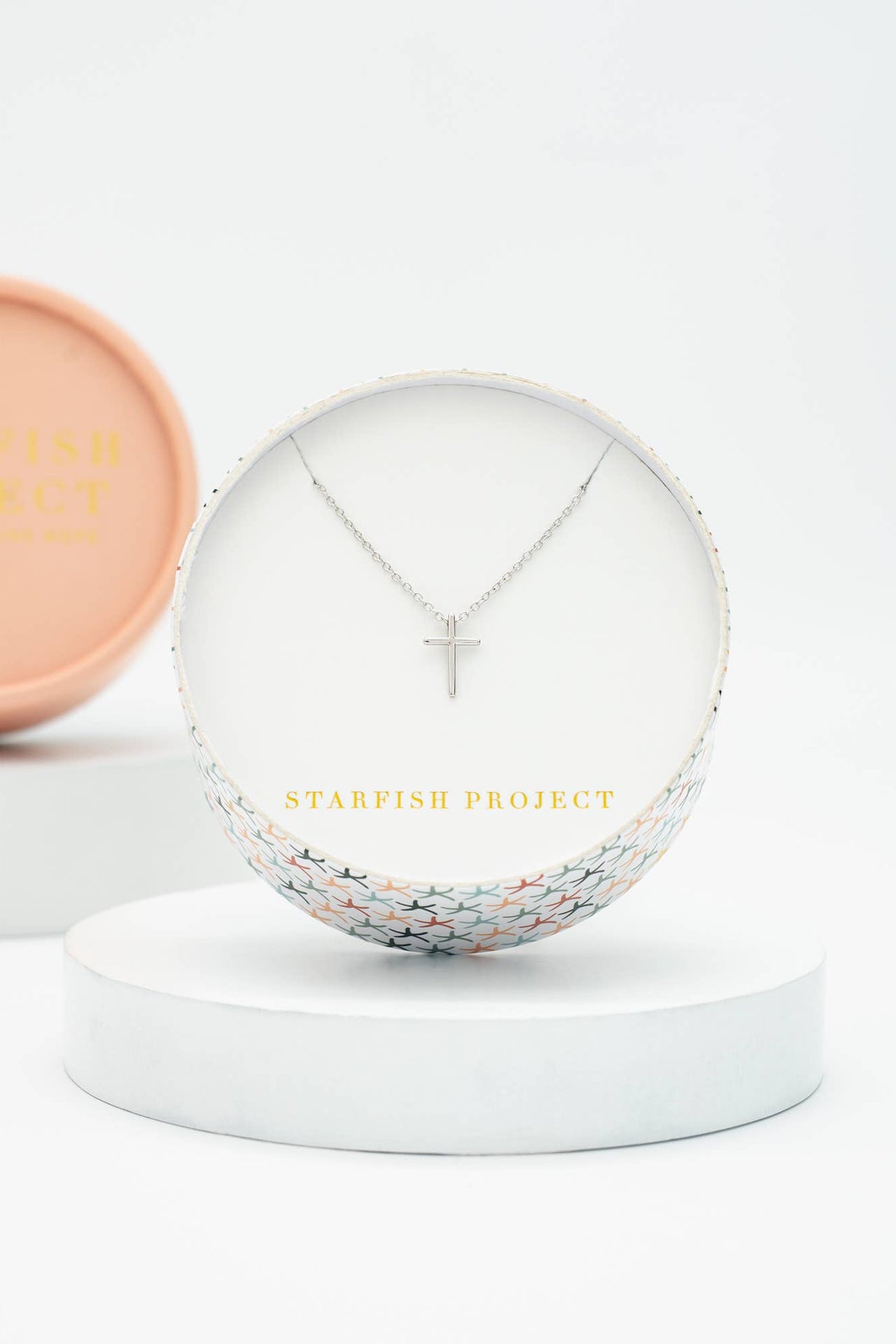Faithful Sterling Silver Classic Cross Necklace