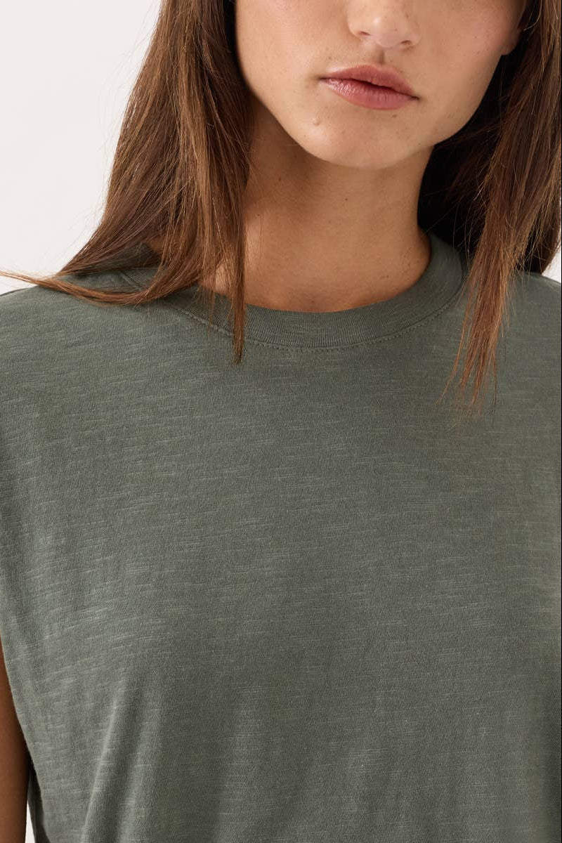 Featherweight Slub Relaxed Muscle Tee
