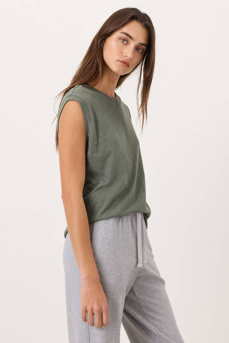 Featherweight Slub Relaxed Muscle Tee