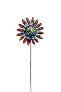 Thumbnail for Painted Floral Garden Stake