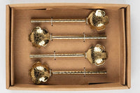 Thumbnail for Flower Brass Cocktail Spoon