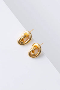 Thumbnail for Gold Knot Studs