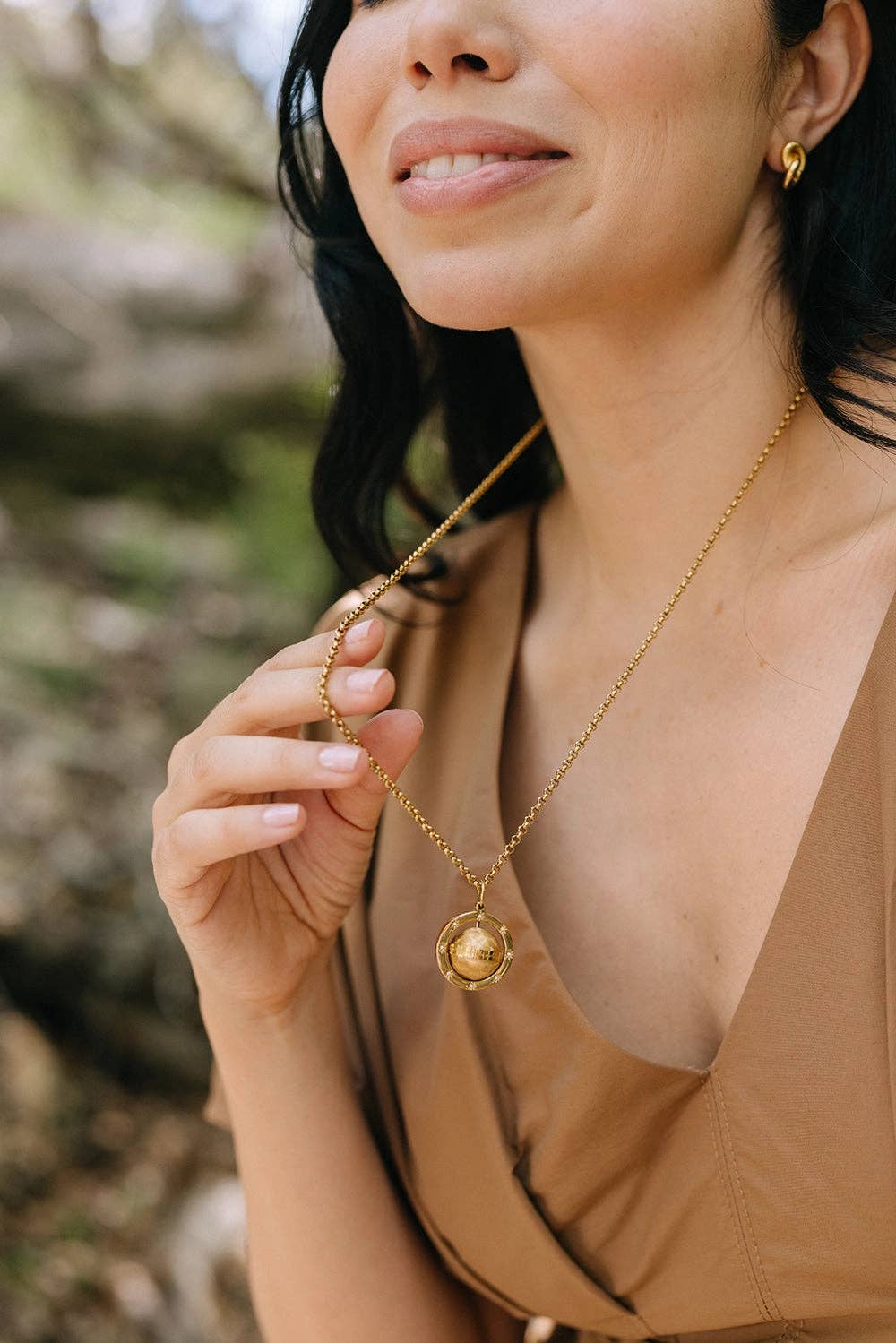 Gold Knot Studs