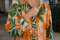Thumbnail for Golden Tropic Maxi Dress