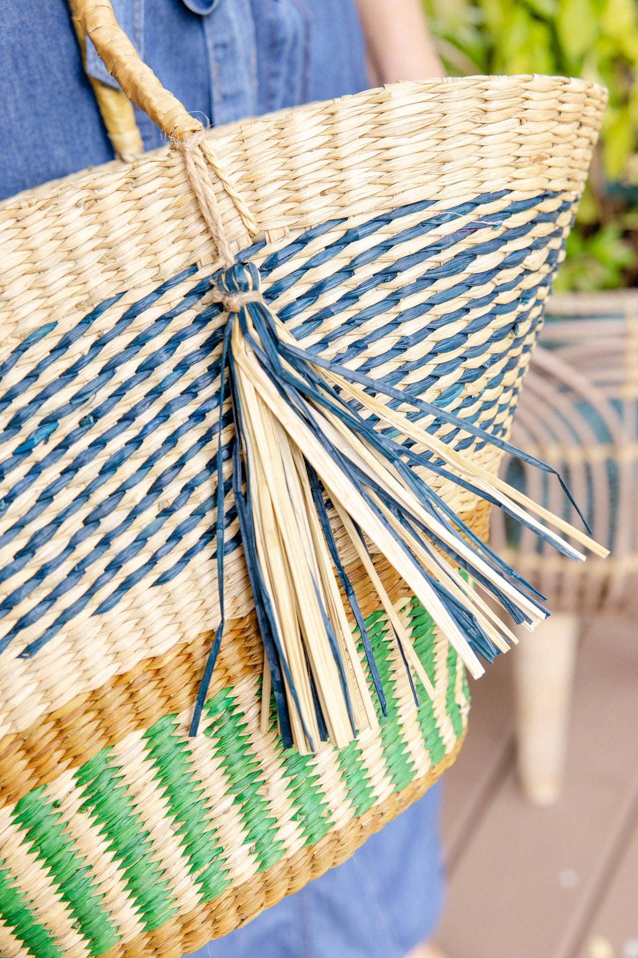 Pathi Grass Tote Bag