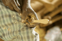 Thumbnail for Hand-Carved Beaded Tea Spoon