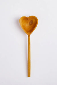 Thumbnail for Hand-Carved Heart Tea Spoon