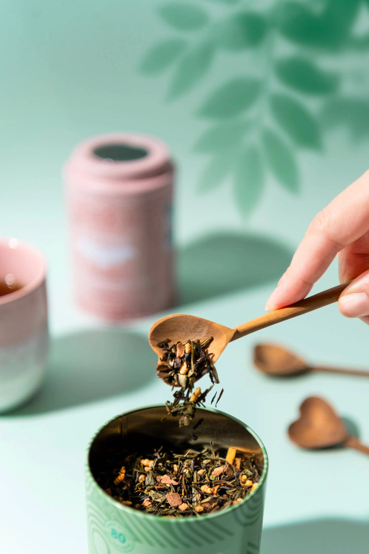 Hand-Carved Heart Tea Spoon