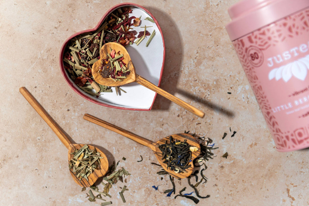 Hand-Carved Heart Tea Spoon