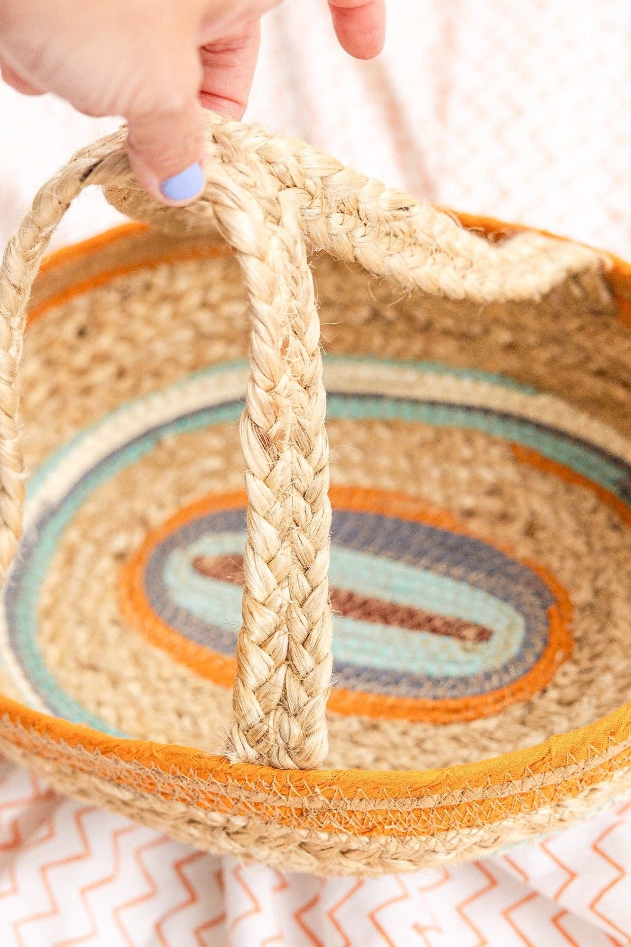 Handled Seagrass Basket