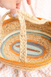 Thumbnail for Handled Seagrass Basket