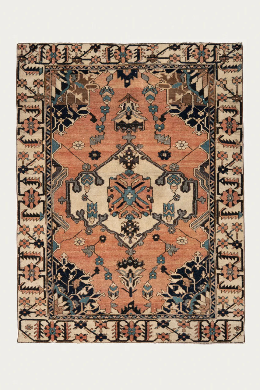 Heirloom Rose Carpet 5'x7'