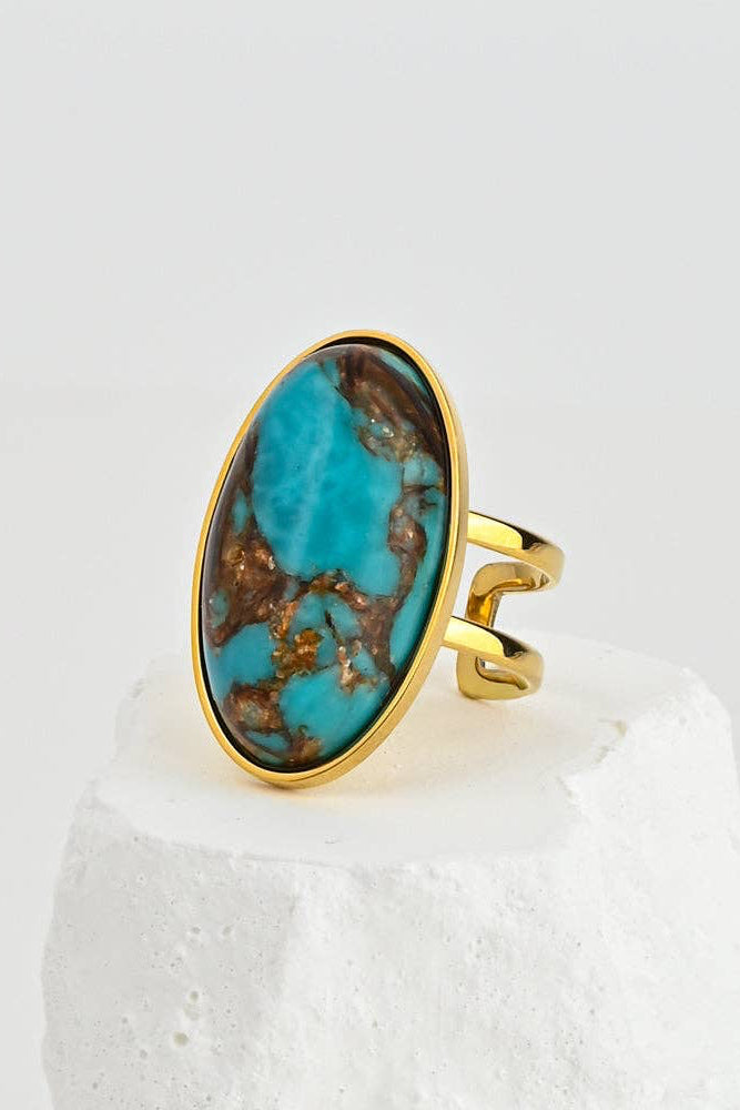 Hidden Treasure Emperor Stone Ring