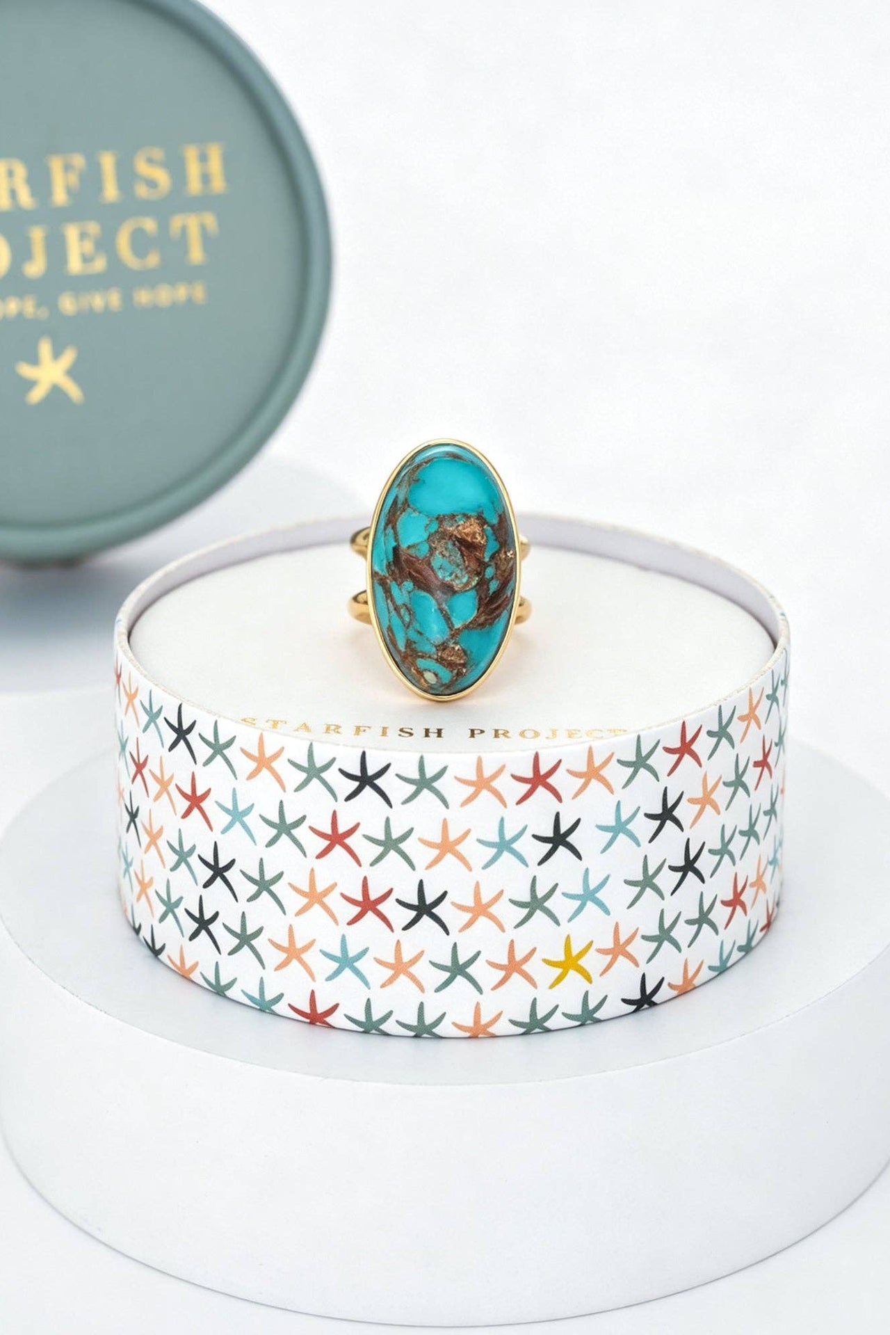 Hidden Treasure Emperor Stone Ring
