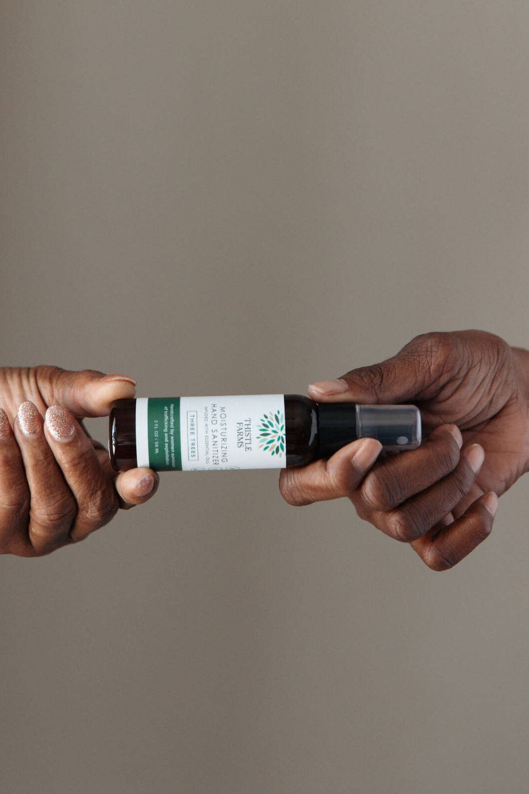 Three Trees Holiday Hand Sanitizer