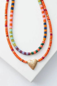 Thumbnail for Horizon Heart Necklace Set