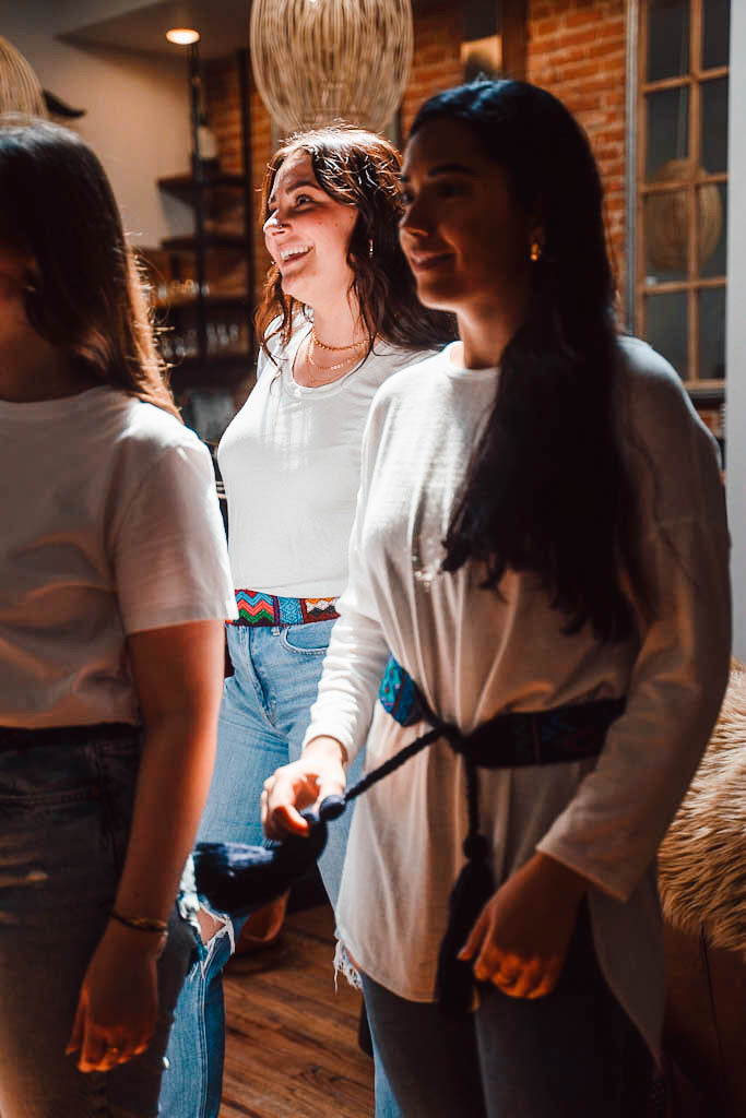 White Scoop Tee
