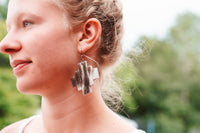 Thumbnail for Andean Cowhide Earrings