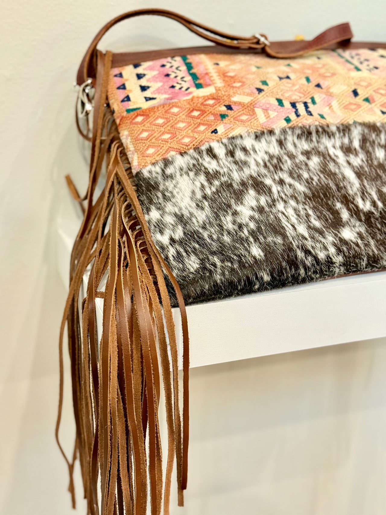 Fringe + Hide Purse