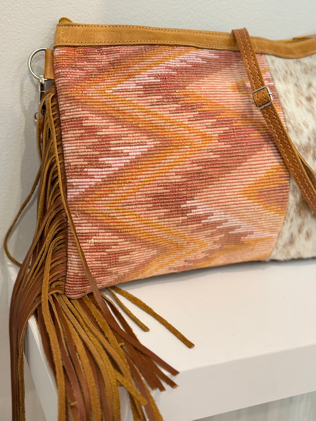 Fringe + Hide Purse