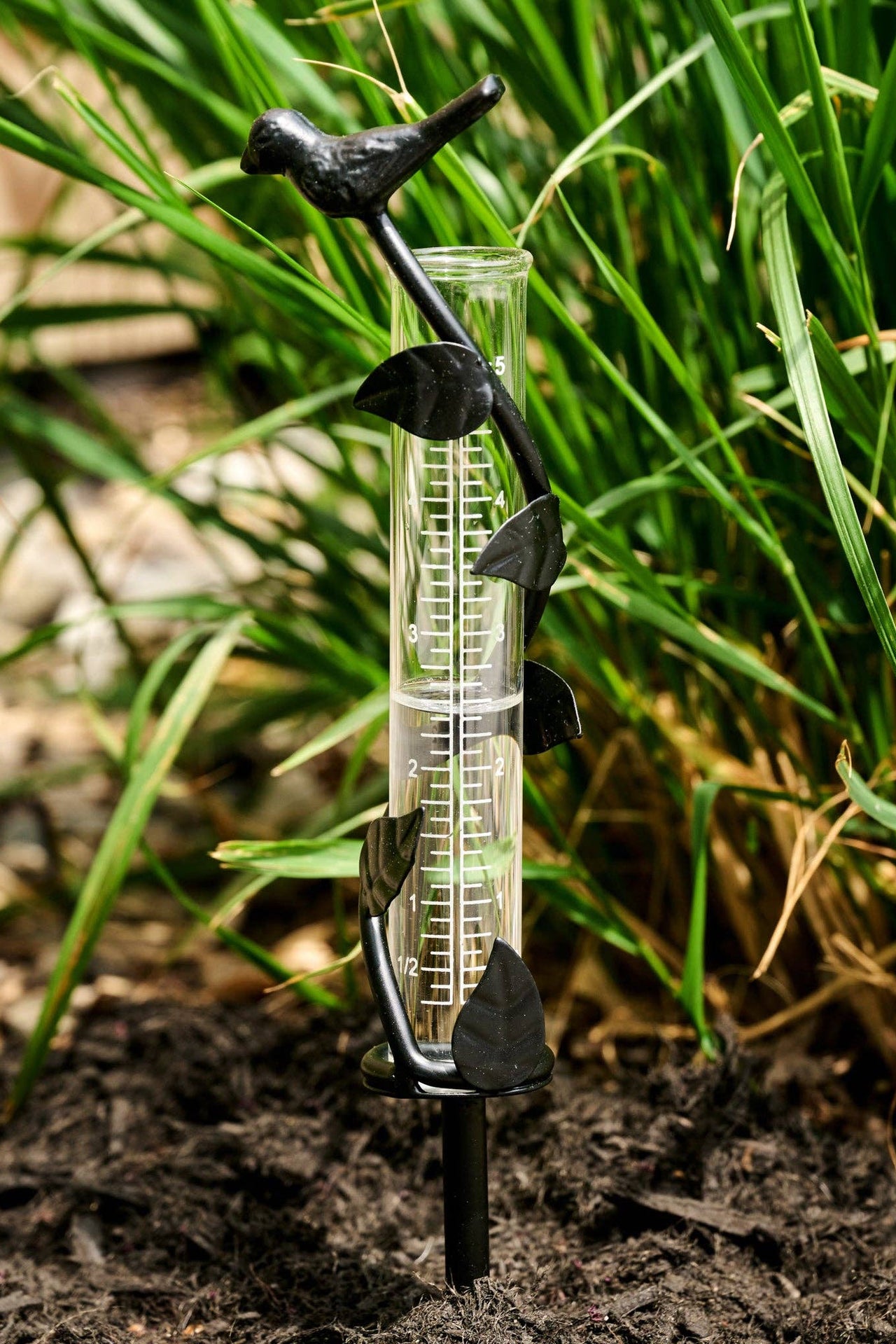 Indira Cast Iron Rain Gauge