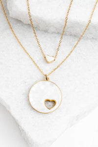 Thumbnail for Journey Together Necklace Set in Mother of Pearl