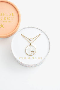 Thumbnail for Journey Together Necklace Set in Mother of Pearl