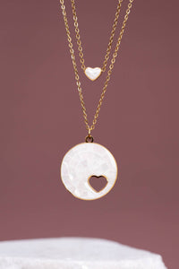 Thumbnail for Journey Together Necklace Set in Mother of Pearl