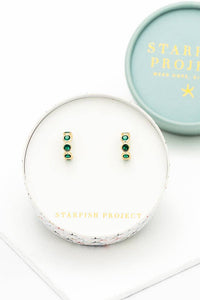 Thumbnail for Jubilee Emerald Green Hoop Earrings