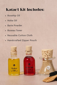 Thumbnail for Katari Skincare Set in Cosmetic Bag