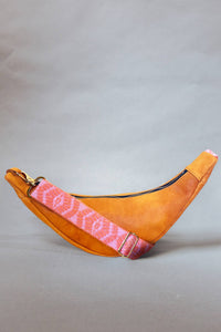 Thumbnail for Leather Crescent Bag