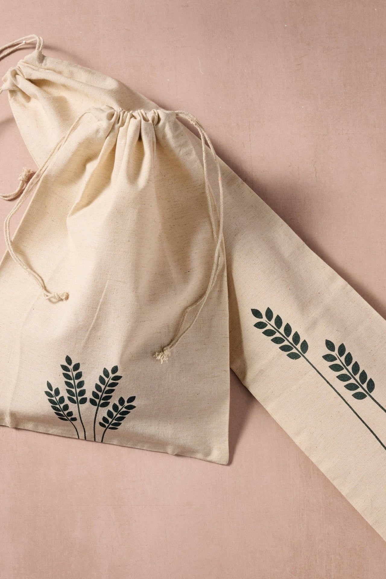Linen Bread Bag Set