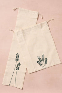 Thumbnail for Linen Bread Bag Set