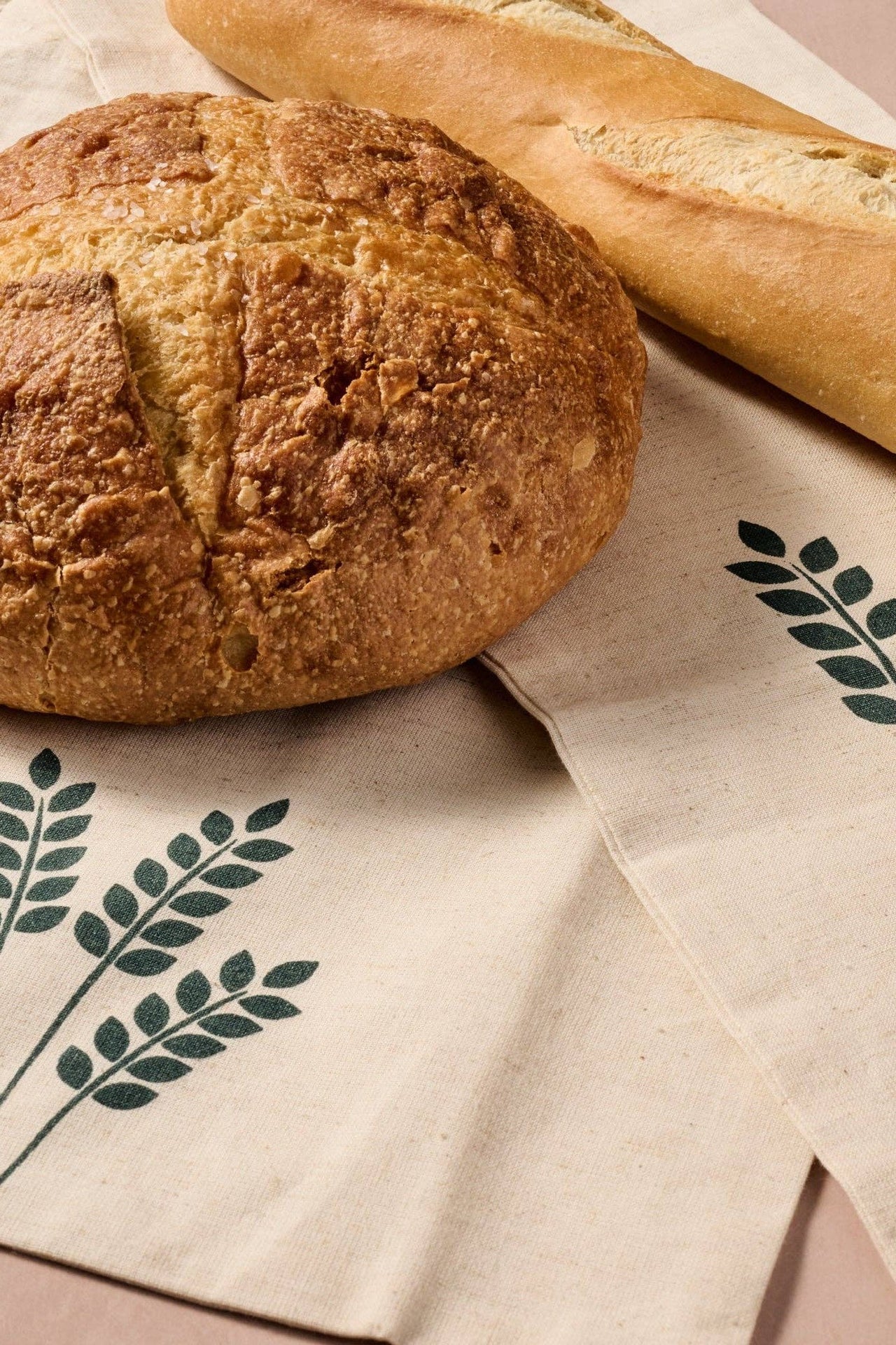 Linen Bread Bag Set