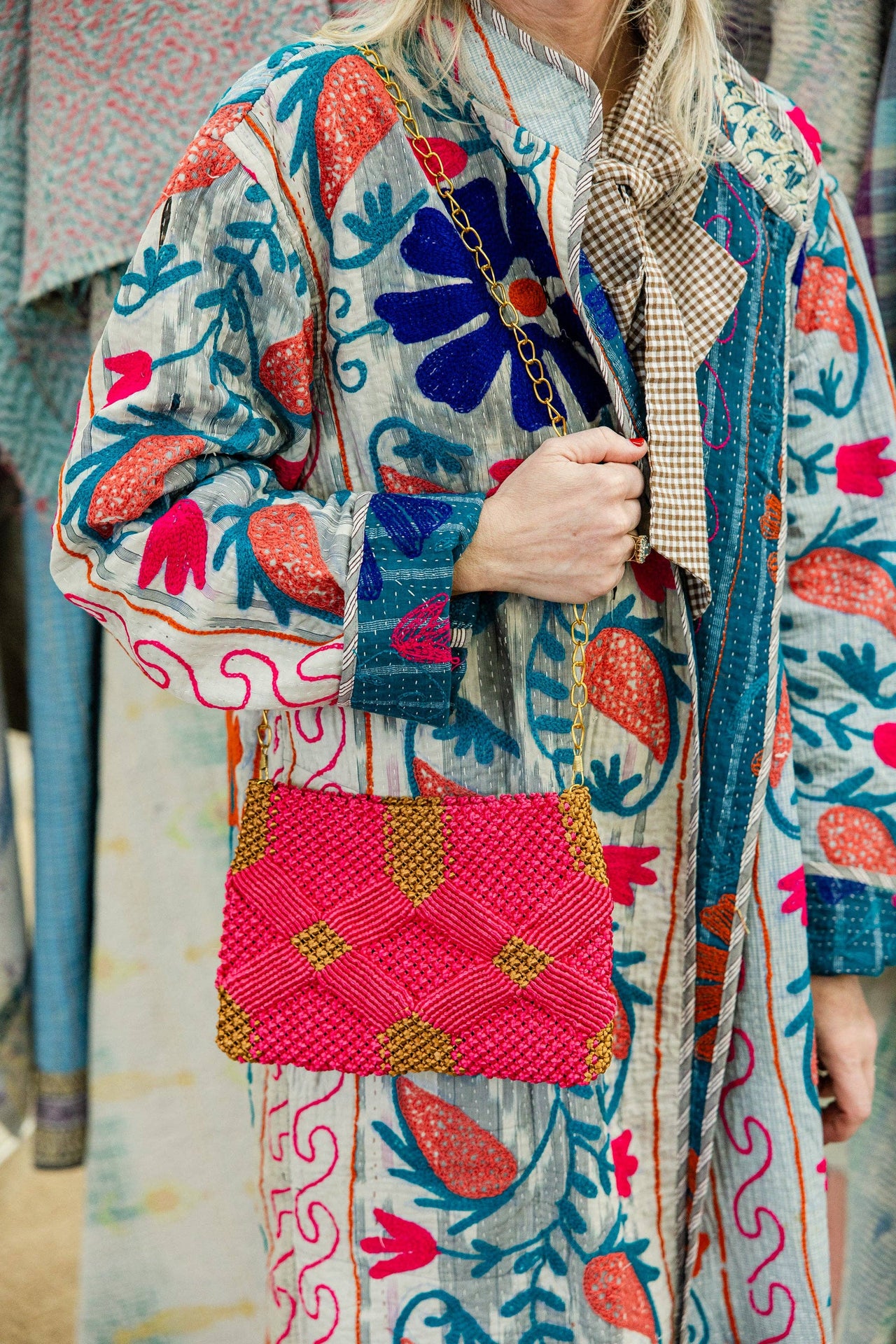 Handmade Macramé Clutch