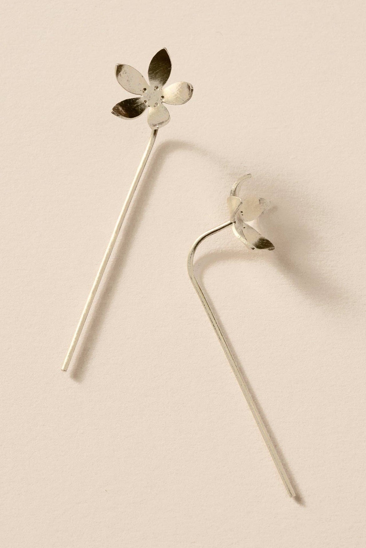 Malli Floral Threader Earrings