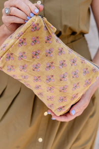 Thumbnail for Velvet Cosmetic Pouches - Pattern