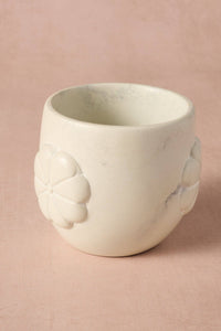 Thumbnail for Mea Floral Soapstone Planter