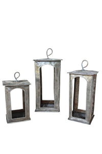 Thumbnail for Metal Lantern Set of 3
