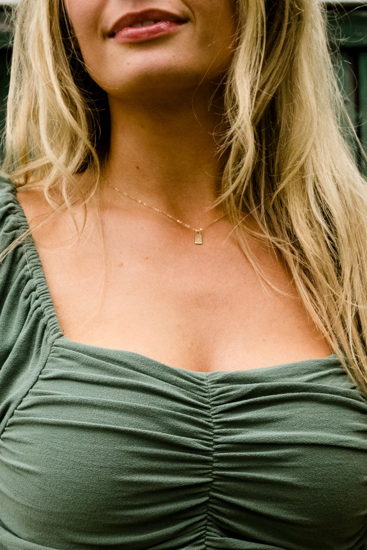 Mini Dog Tag Necklace