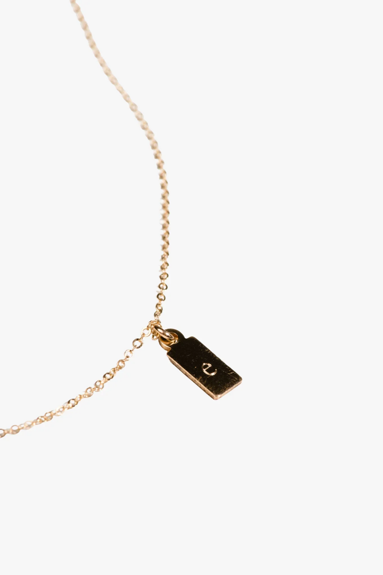 Mini Dog Tag Necklace