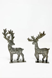 Thumbnail for Mini Pair of Standing Reindeer