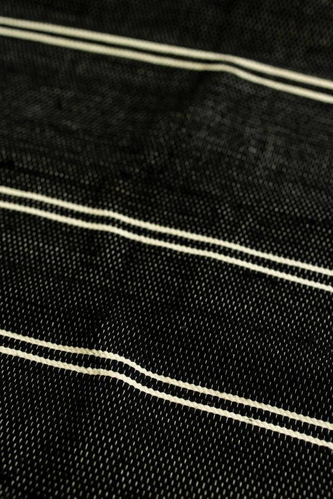 Cream and Black Miujiza Rug