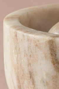 Thumbnail for Morchana Marble Mortar + Pestle Set